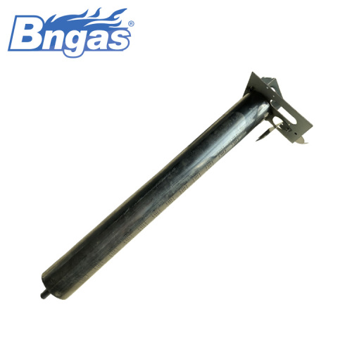 Stainless steel natural gas pipe burner for boilers