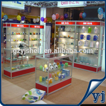 Cups display rack for boutique shop/ ceramics glass display shelf