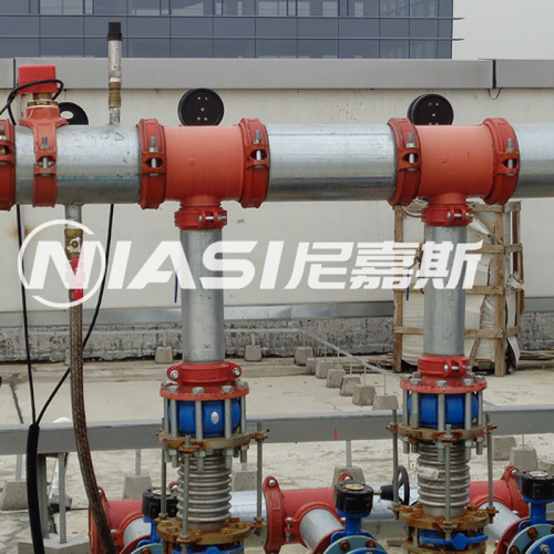 Sistem pasokan air tekanan tinggi industri dengan sensor