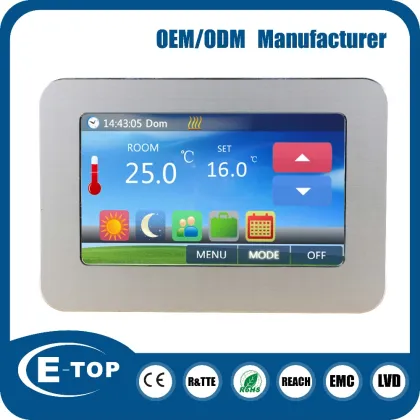 Electric and Water Group Heating Control Thermostat