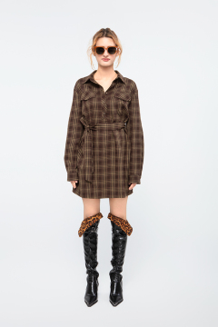 Pakaian Baju Plaid Bergaya untuk Pakaian Setiap Hari