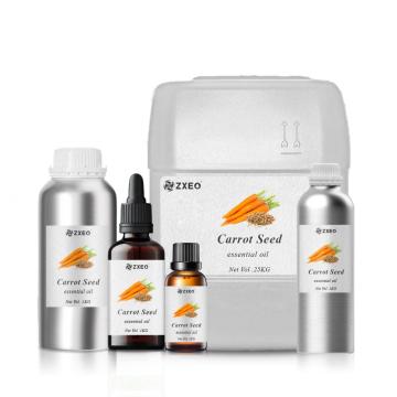 Versorgung Privatlabel 10 ml 30 ml 1 kg Hochwertiges Karottenöl für Gesichtslippen Hautpflege Karottensamenöl