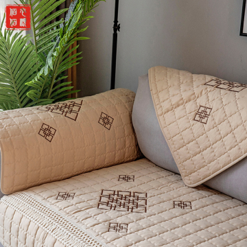 Stripped Polyester Stretch Fabric Slipcovers for Sofas