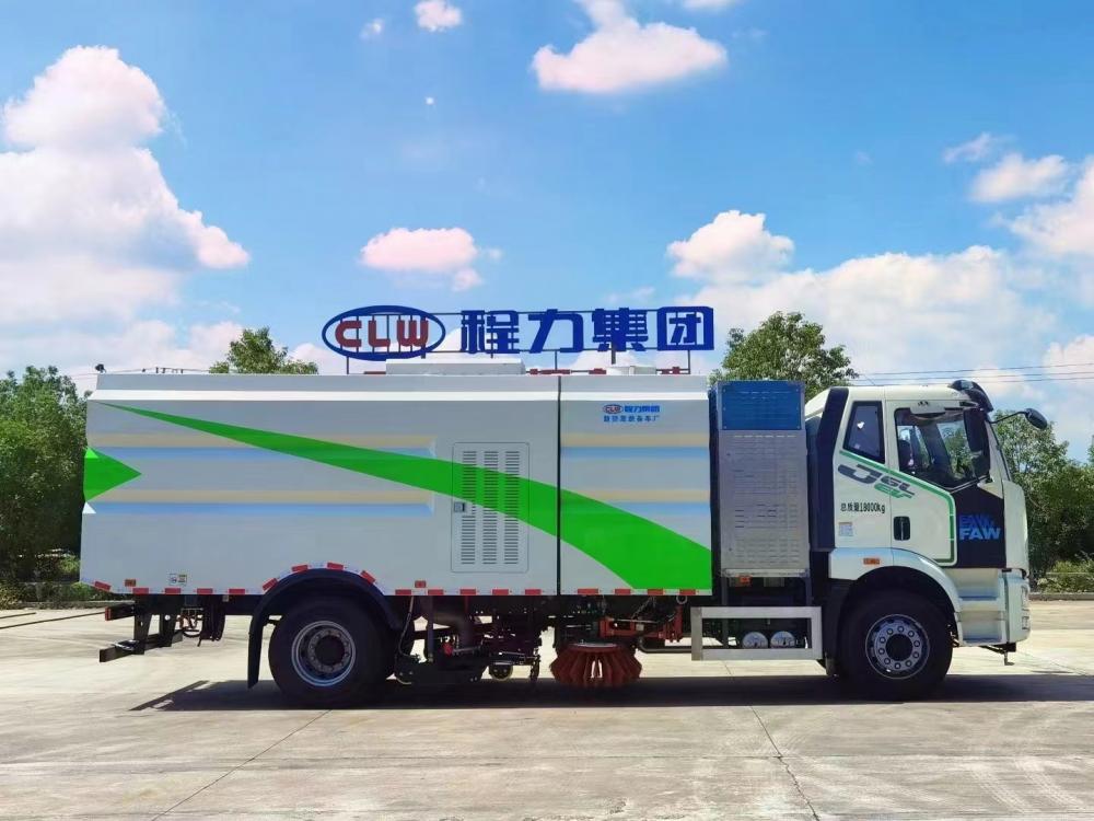 Pure Electric Cleaning Truck 5 Jpg