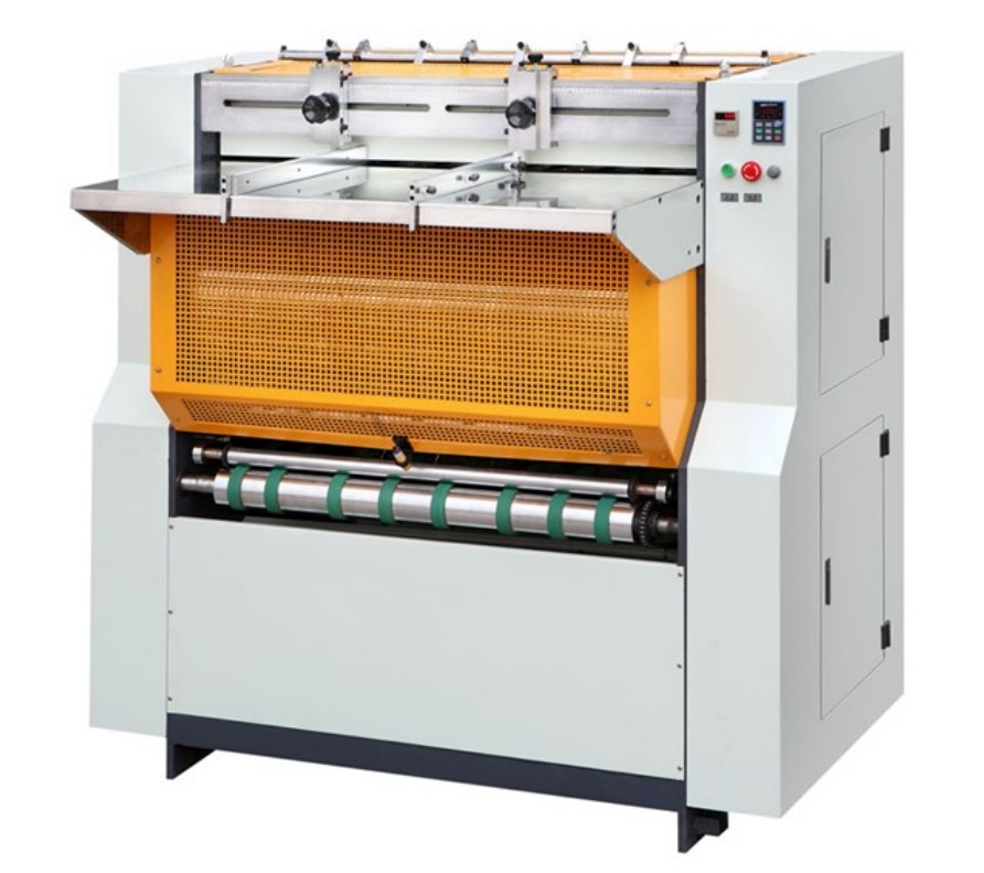 Semi-automatic cardboard V type grooving machine