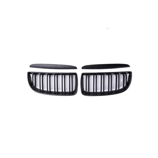 Factory Made 3 Series Grills for Cars - Glossy Black Front Bumper Grille