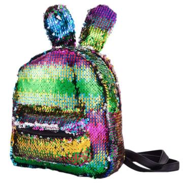 RABBIT SEQUIN BACKPACK -0