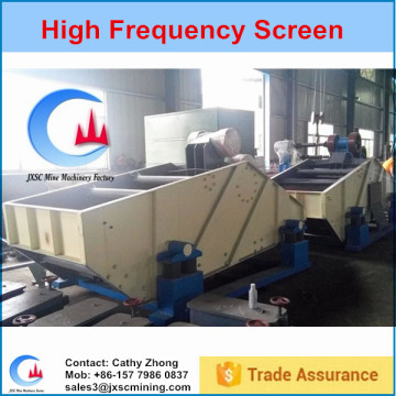 chromite seaparation plant, high frequency vibration screen