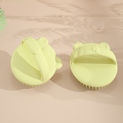 Scalp Shampoo Brush with Soft Silicon Brush Head