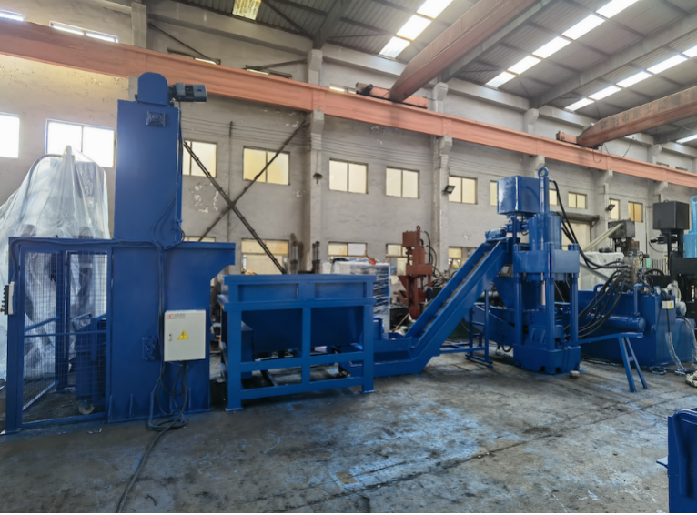 Automatic Hydraulic Aluminum Copper Powder Briquette Machine