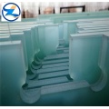 Bent curved glass tempered glass for building architecture