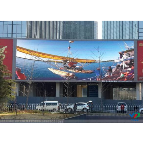 PH4 outdoor column support LED display