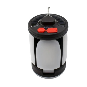Multi-Function Solar Rechargeable Fan and LED Lantern: Waterproof, Foldable, Camping, Tent, and Outdoor Light Lamp