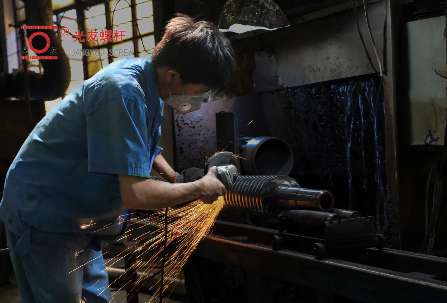 Bimetallic twin screw at bariles para sa mga bahagi ng SPC/WPC/LVT Floor Extrusion