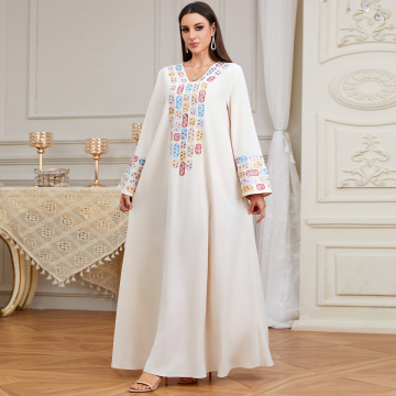 لباس عبای دوزی یقه وی لوکس