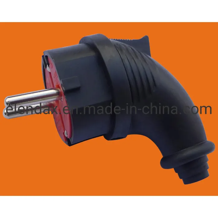 Konektor Steker Siku Daya 2P+PE 1X16A untuk Industri