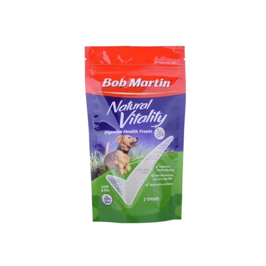 Custom Brc Food Grade Dog Pet Food Treats Small Large Stand Up Pouch Packaging Bag