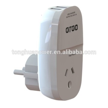overseas usb travel adapter withUSB charges power adapter eu au us uk power plug