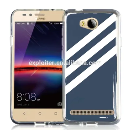 Ultra slim soft plastic epoxy cell phone cover for huawei y3ii