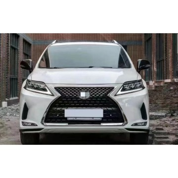 2009-2016 bis 2019-2021 Lexus RX350 Auto Body Kit-Vordere Stoßfänger mit Kühlergrill und Scheinwerfern