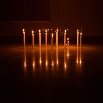 Machine Made Decorative Flameless Long Burning Time Candle