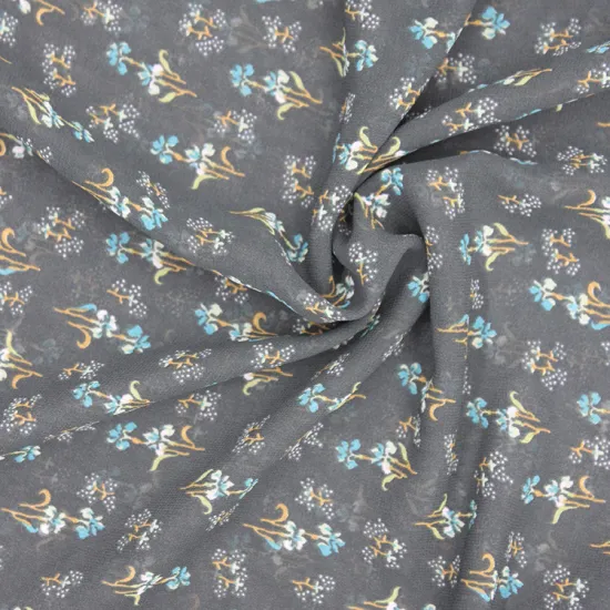 Wholesale super patchwork rolls crepe chiffon printed fabric