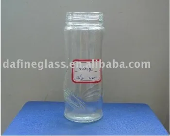 8OZ paragon glass jar canned food glass jar with screw lid