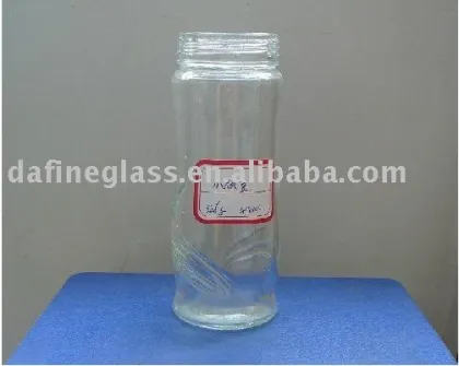 8OZ paragon glass jar canned food glass jar with screw lid