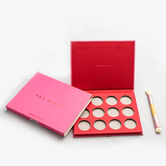High-end Quality 12 Colors Empty Eyeshadow Palette Box