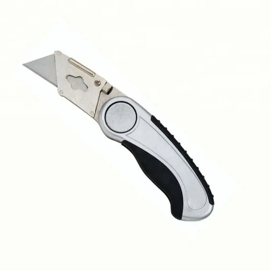 Professional Heavy Duty Folding Utility Knife with Adjustable Blade for Multi-Purpose Cutting Tasks