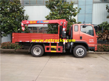 3ton 7.5m Truck mounted Boom Hoist