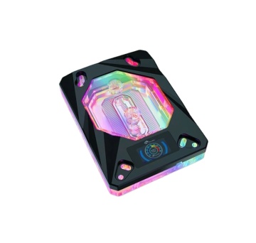 Bykski CPU Water Block with OLED Temperature Display for AMD AM3/AM3+/AM4 - RGB