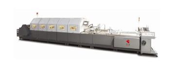 Multicolor automatically screen printing machine