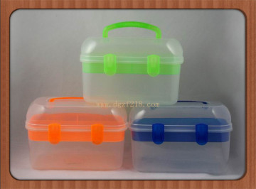 UK Multipurpose Square Plastic Tool Storage Box for Medicine Manufacturer