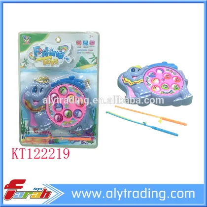 2016 Baby Plastic Magnetic Fishing Toy Game Preschool Safe Set Toy B/O toys