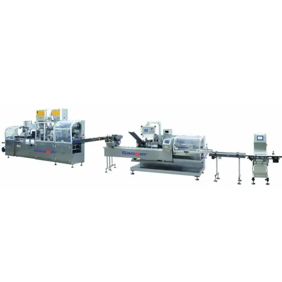 Full Automatic Capsule Tablet Blister Packing Cartoning line
