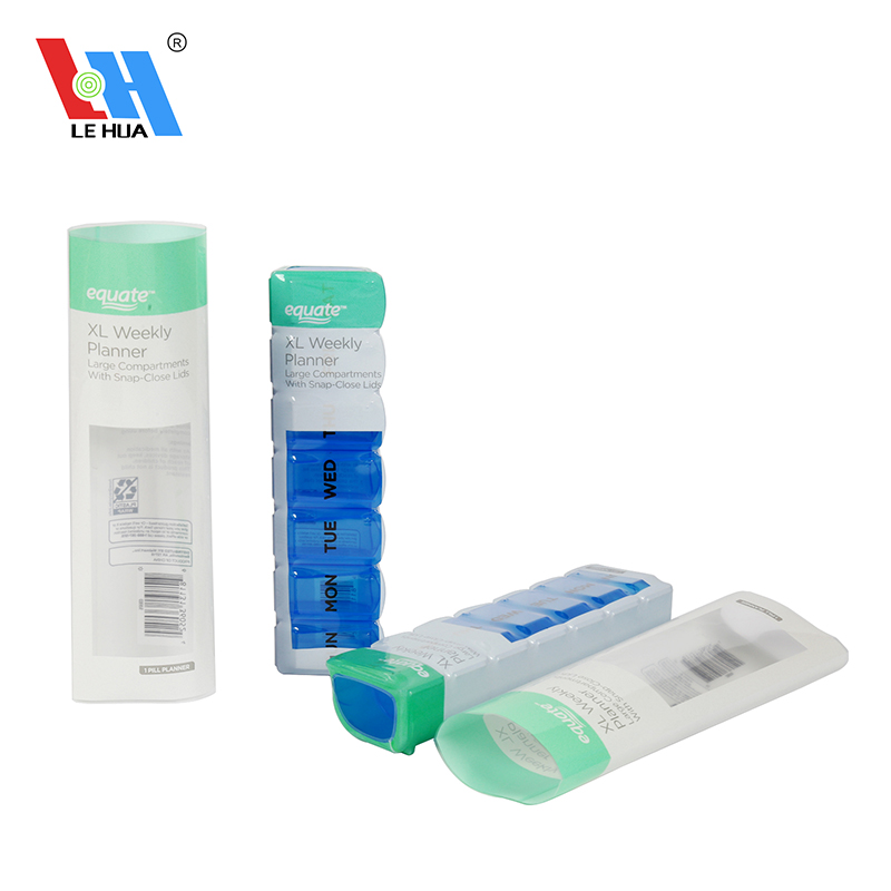 Impresión de etiquetas de mangas retráctiles antifalsificación para pastillero