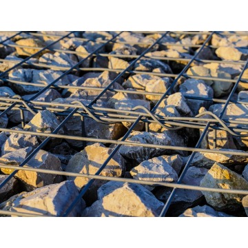 Garden de proteção de malha de arame soldado gabion