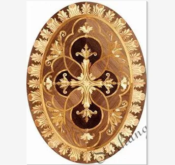 Royal wood inlay flooring/Multilayer engineered parquet flooring/Solid wood parquet flooring