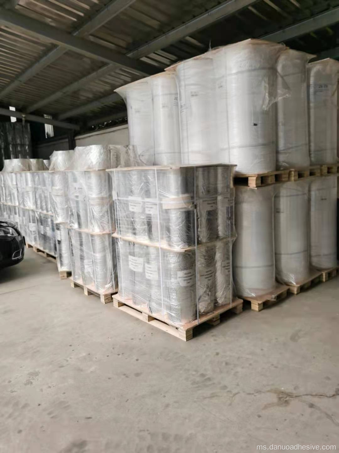 Pita pembalut saluran aluminium HVAC