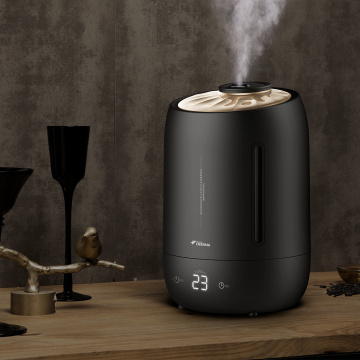 Factory Direct Selling Black Mute Air Humidifier with 5L Capacity for Home