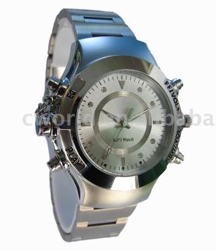 White nice mp3 watch