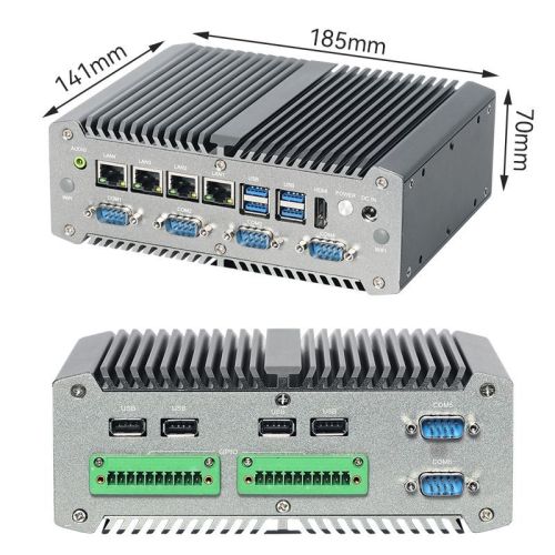 Intel Core I7 Процессор Four LAN Industrial PC