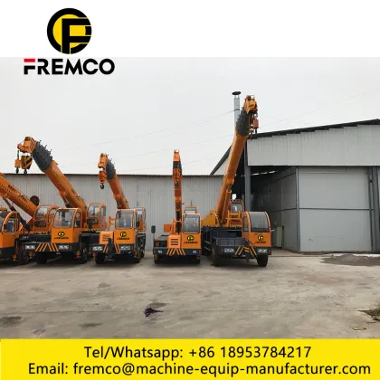 Boom Truck Cranes Used In Farm