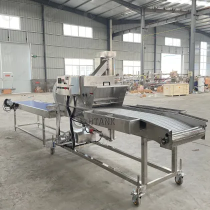 Snowflake Chicken Fillet Wrapping Machine - Customized Crumbing Equipment for Chicken Breast Processing