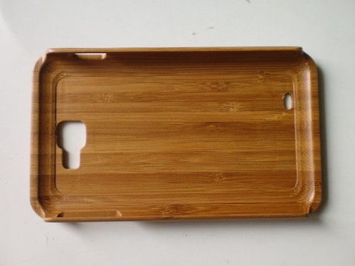 Smooth Surface Samsung Galaxy Note Wooden Case , Bamboo Material