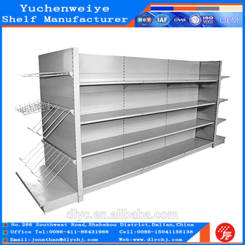 Customized High Quality Metal Gondola Supermarket Display Shelving