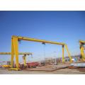 Single girder gantry crane supplier 10 ton