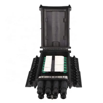 Commscope Waterproof Fiber FTTH Wall-Mounted Terminal Box: 288 Core IP 68 Enclosure for Optic Cable Applications