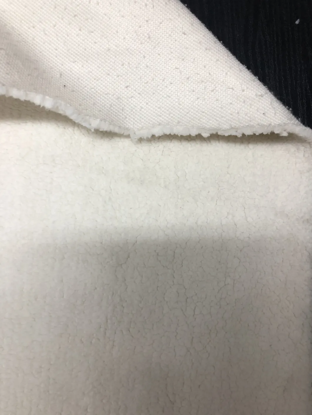 100%Polyester Cotton Velvet-Like Knitted Fabric